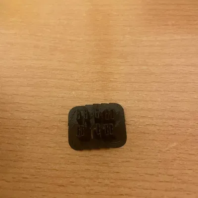 Nắp đậy pin 15x10mm cho nút bấm