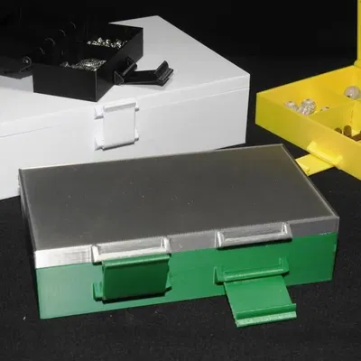 Hộp bản lề filament tùy chỉnh với tùy chọn chốt kép