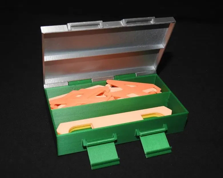 Hộp bản lề filament tùy chỉnh với tùy chọn chốt kép - Image 2