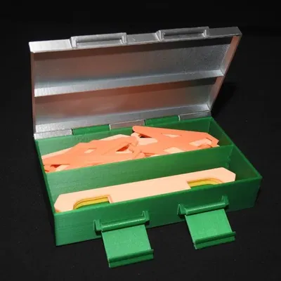 Hộp bản lề filament tùy chỉnh với tùy chọn chốt kép