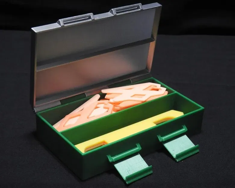 Hộp bản lề filament tùy chỉnh với tùy chọn chốt kép - Image 4