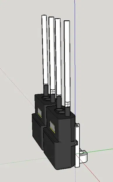 Giá đỡ cho 2 bộ thu âm Sony trên giá máy quay không gương - Image 1