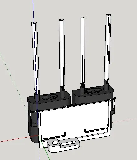 Giá đỡ cho 2 bộ thu âm Sony trên giá máy quay không gương - Image 3