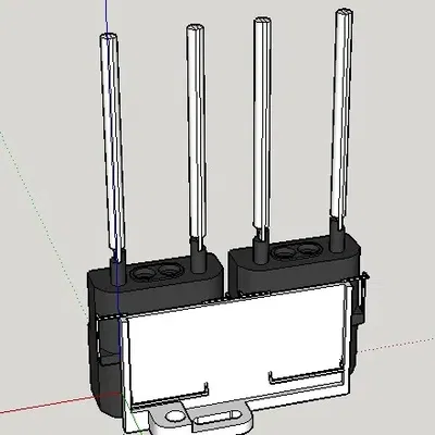 Giá đỡ cho 2 bộ thu âm Sony trên giá máy quay không gương