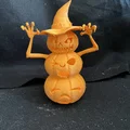 Người đàn ông bí ngô Halloween cho đèn LED tea light - Thumbnail 2