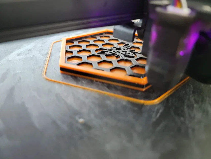 Lót ly tổ ong mật ong hình lục giác trang trí tinh tế - Image 2