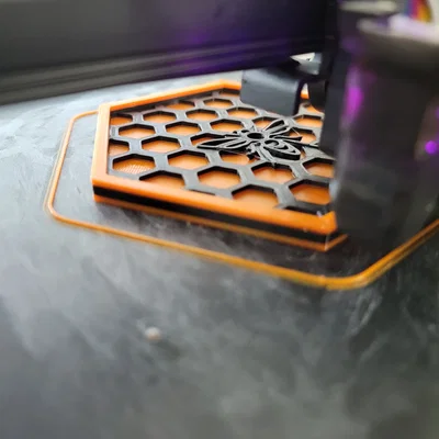 Lót ly tổ ong mật ong hình lục giác trang trí tinh tế