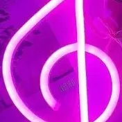 Nốt nhạc SOL với đèn LED Neon trang trí