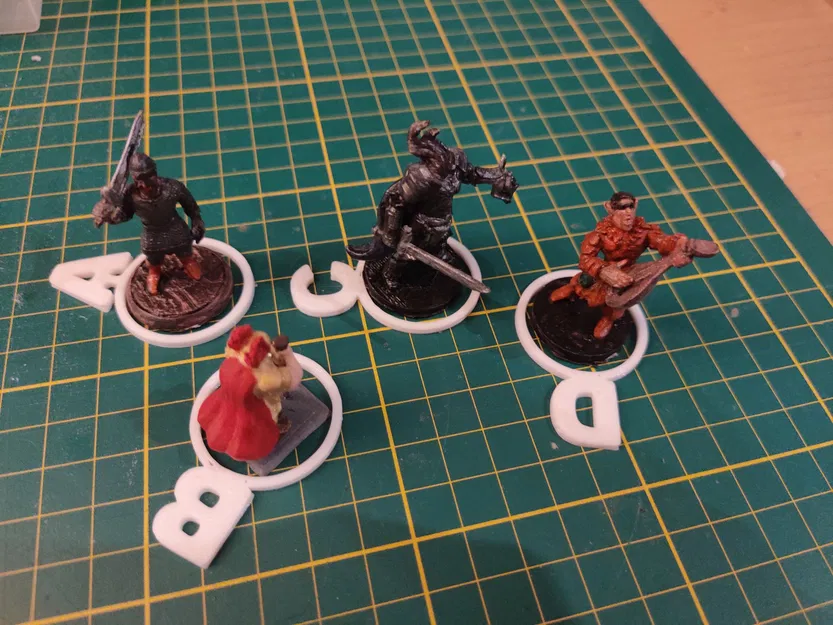 Dấu hiệu đánh dấu quái vật DND cho trò chơi bàn giấy - Image 1