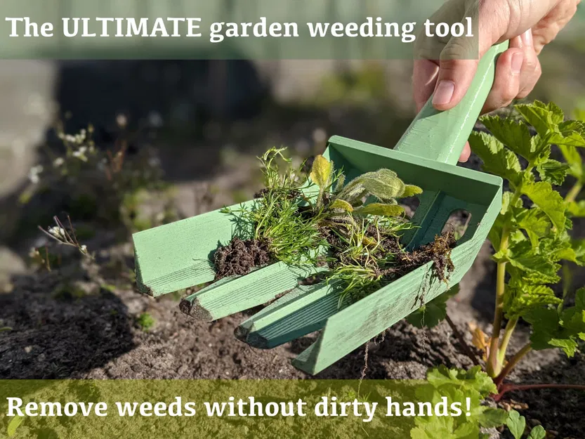 Công cụ làm cỏ vườn tiện lợi không bẩn tay - Image 1