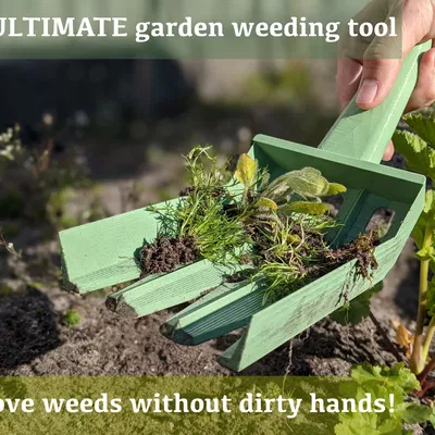 Công cụ làm cỏ vườn tiện lợi không bẩn tay