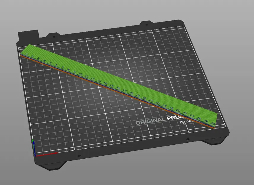 Thước kẻ 300 mm phù hợp với bàn in Prusa MK4 - Image 2