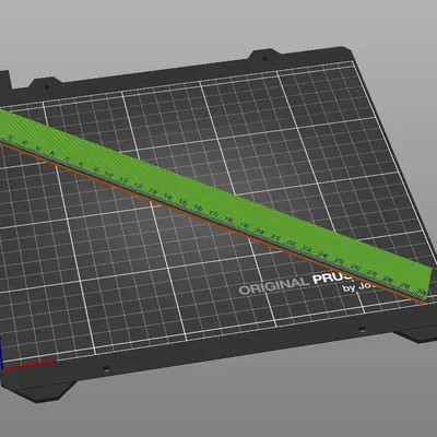 Thước kẻ 300 mm phù hợp với bàn in Prusa MK4