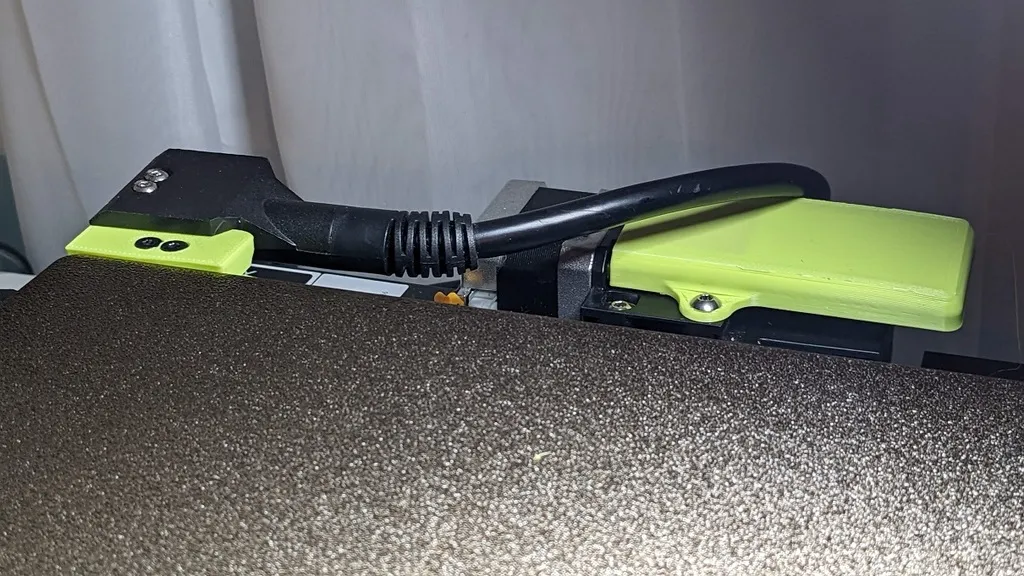 Cáp chống kéo và chắn cho bàn nhiệt Ender 3 S1 90° - Image 2