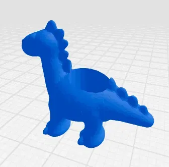 Chậu cây hình khủng long Dino - Image 1