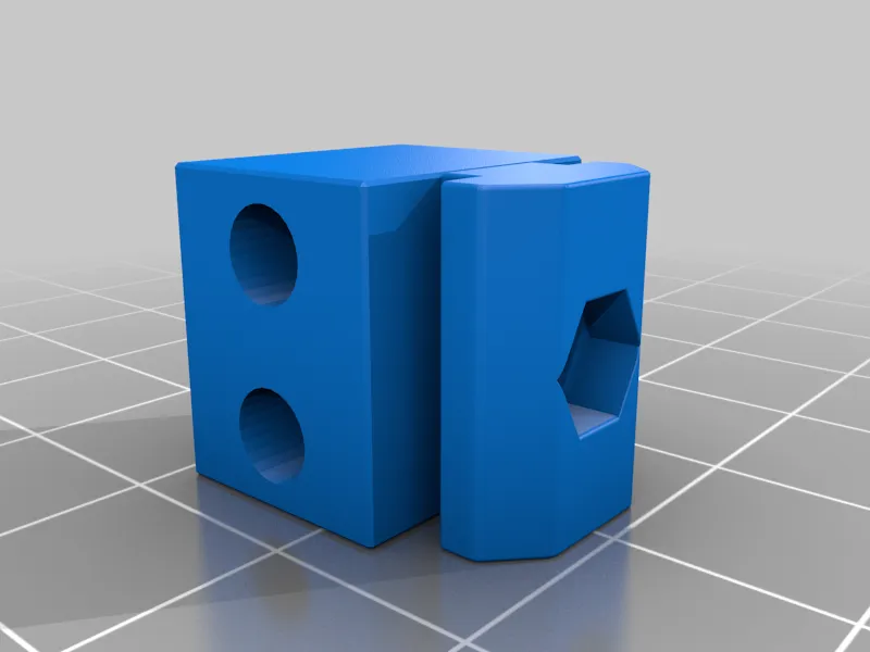 Khối NUT6 90° 15mm cho khung máy in 3D MK4 - Image 4