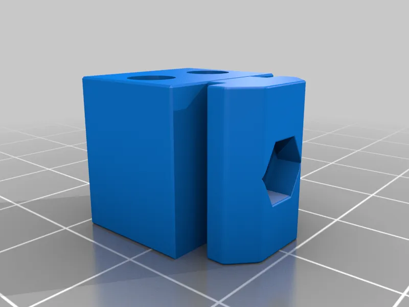 Khối NUT6 90° 15mm cho khung máy in 3D MK4 - Image 5