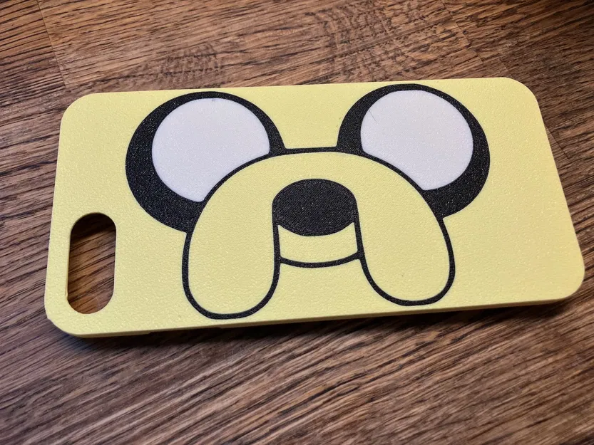 Ốp điện thoại iPhone SE hình Jake the Dog từ Adventure Time - Image 1