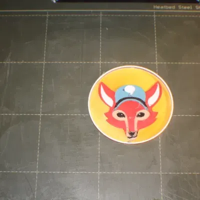 Đồng xu Fox Maker với màu sắc đa dạng