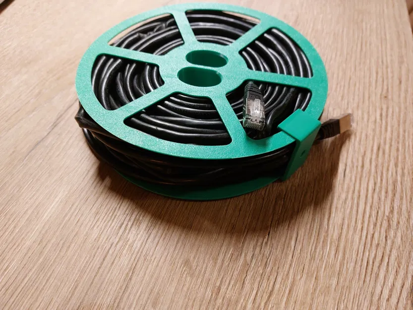 Cuộn cáp Ethernet dài 20m cho cáp phẳng và tròn - Image 1