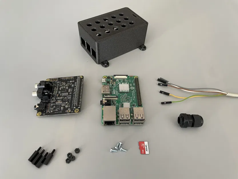 Vỏ máy IQaudio DAC Pro cho Raspberry Pi 3 - Image 5