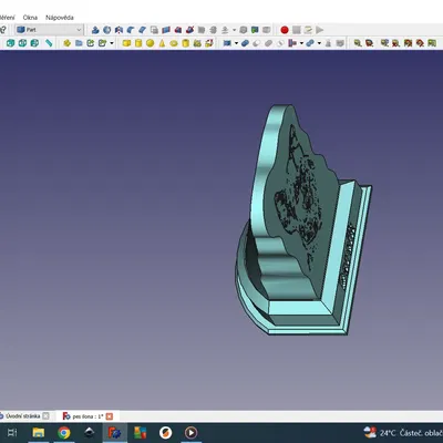 Bảng tưởng niệm Darsík với nến LED in từ PLA
