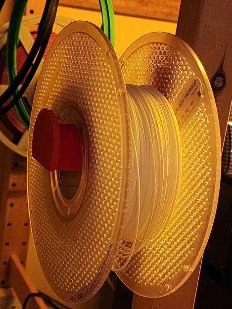 Giá đỡ cuộn filament kiểu treo tường cho kệ gỗ - Image 2