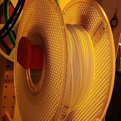 Giá đỡ cuộn filament kiểu treo tường cho kệ gỗ