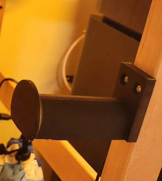 Giá đỡ cuộn filament kiểu treo tường cho kệ gỗ - Image 3