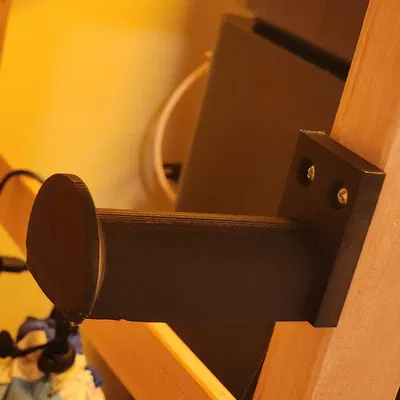 Giá đỡ cuộn filament kiểu treo tường cho kệ gỗ