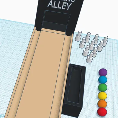 Sân chơi bowling mini để bàn