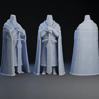 Kỵ sĩ Templar với thanh kiếm huyền thoại