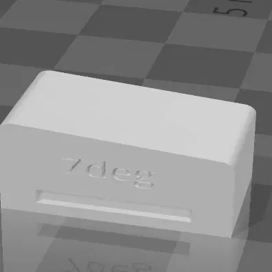 Khối gạch lệch 7 độ mở rộng cho dây đeo lớn