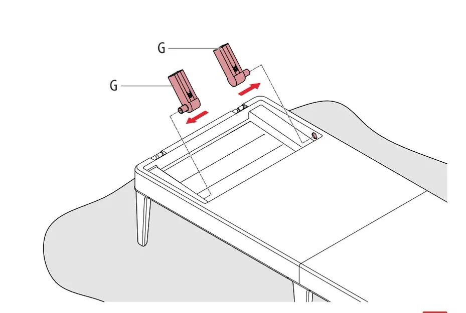 Gối tựa cho ghế nằm ngoài trời Jaipur - Image 3
