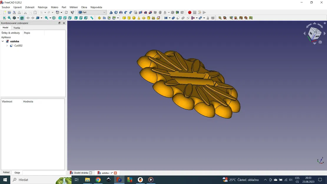 Ozdoba trang trí đa năng in từ filament PLA - Image 1