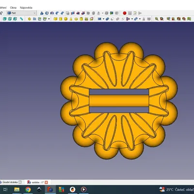 Ozdoba trang trí đa năng in từ filament PLA
