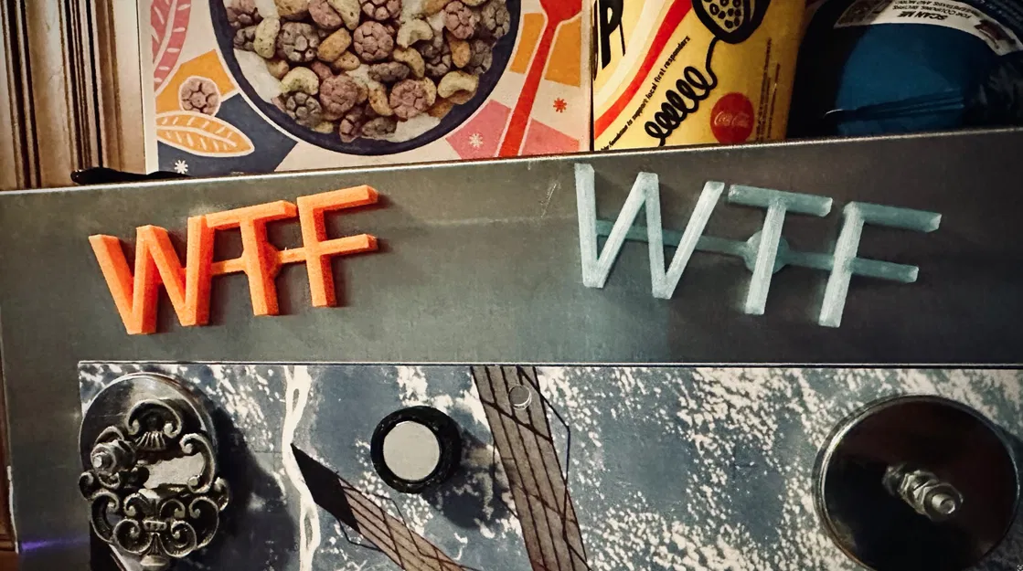 Nam châm tủ lạnh WTF in nhanh đơn giản - Image 4