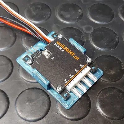 Giá đỡ cho mô-đun điều khiển LED uniLight Black.4