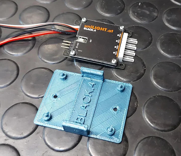 Giá đỡ cho mô-đun điều khiển LED uniLight Black.4 - Image 2