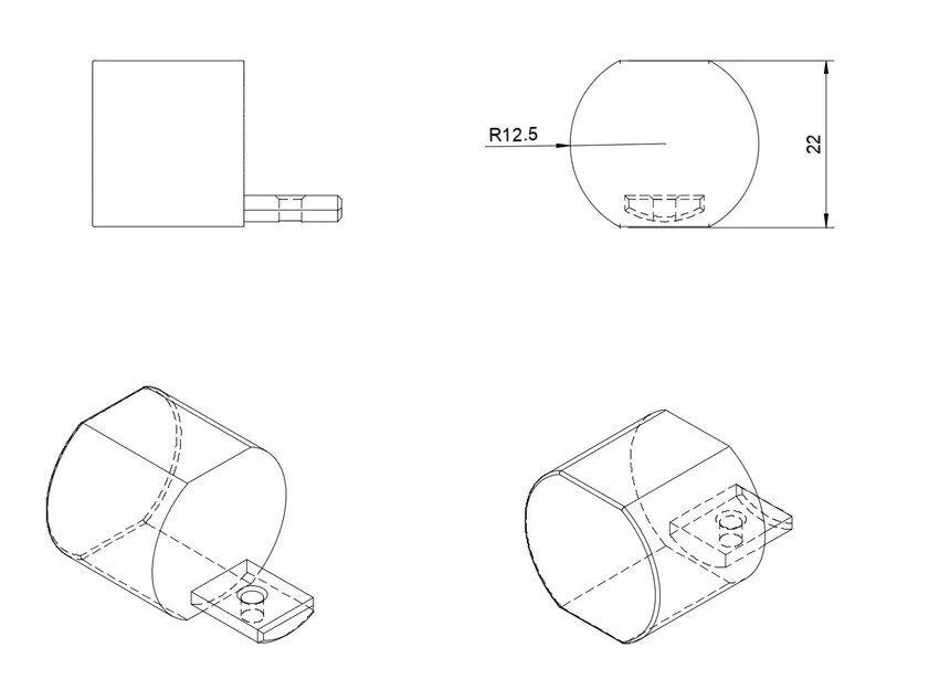 Đầu dừng cho rèm cửa - Image 2