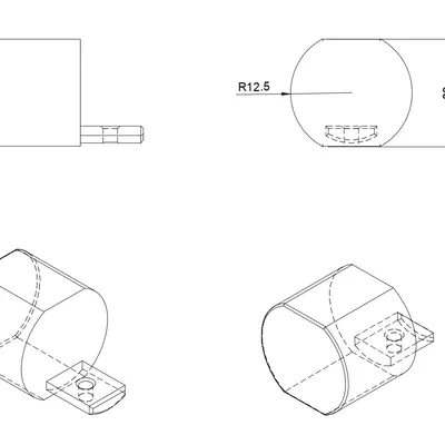 Đầu dừng cho rèm cửa