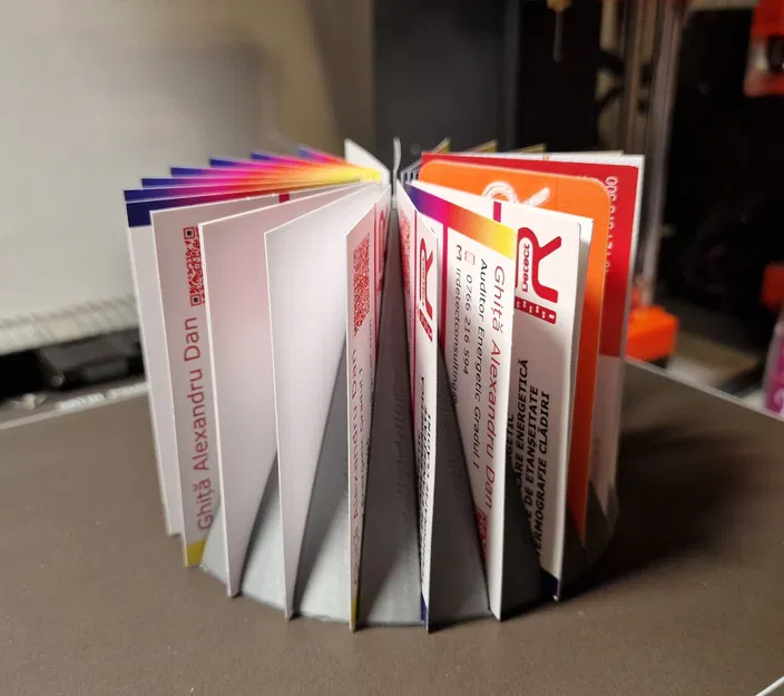 Giá đỡ danh thiếp kiểu không gian cho văn phòng - Image 1