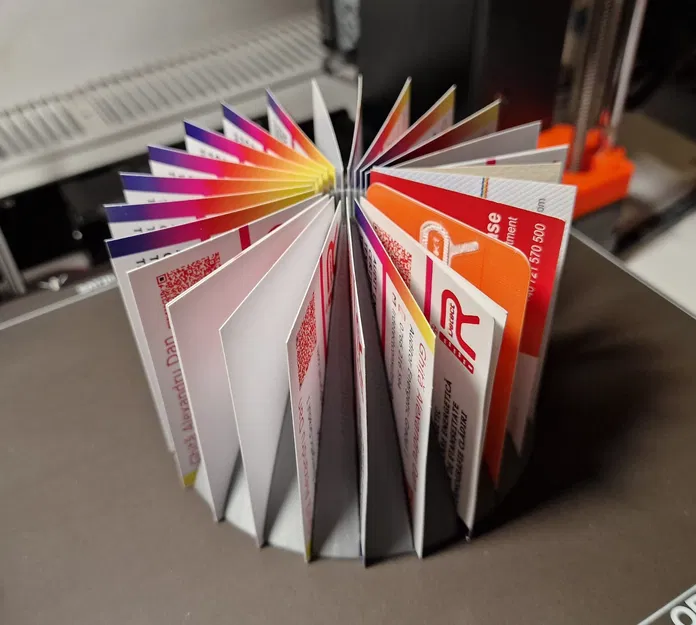 Giá đỡ danh thiếp kiểu không gian cho văn phòng - Image 2