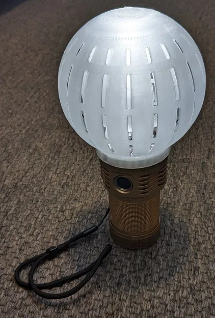 Bộ khuếch tán hai lớp cho đèn pin Emisar D18 - Image 1