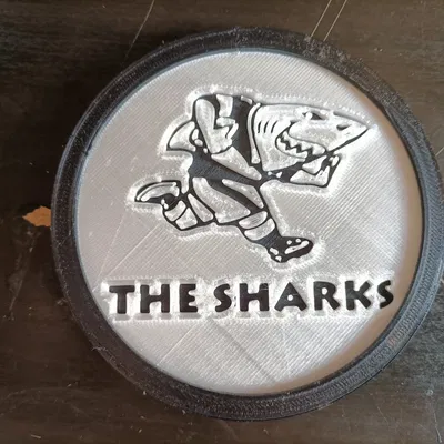 Đế lót ly Cell C Sharks đa màu từ Durban, Nam Phi