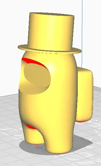 Nhân vật Among Us với hình dạng hình trụ - Image 1