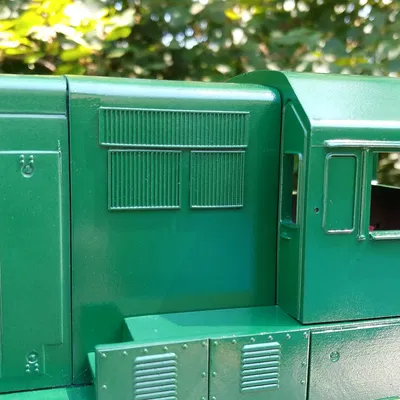 Mô hình phần kitbash GE U33B phía sau buồng lái