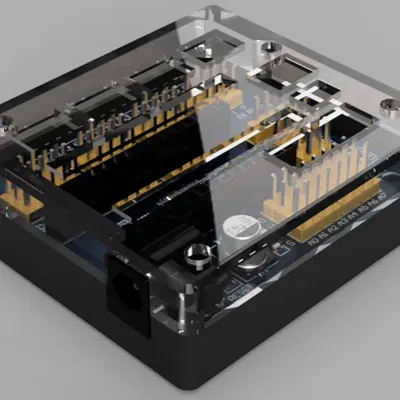 Vỏ case cho Arduino Nano và bảng mở rộng