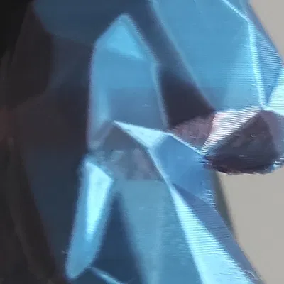 Móc khóa kỳ lân phong cách Low Poly