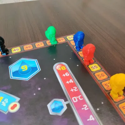 Token theo dõi phi hành gia trong Terraforming Mars